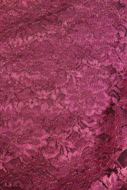 Dantela Magenta Cu Fir Auriu