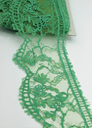 Dantela Usor Elastica 10cm, Verde