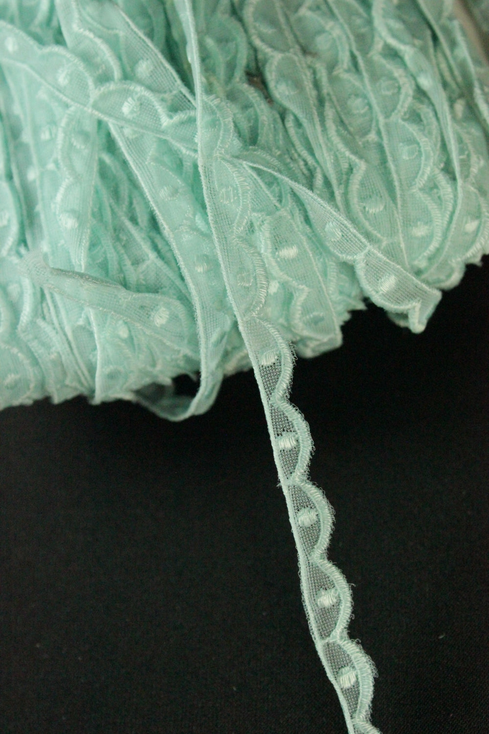 Dantela Verde Menta, 8mm