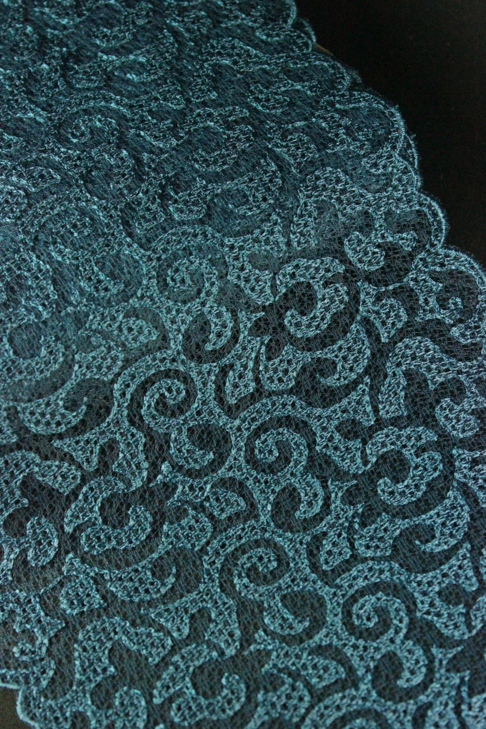 Dantela Verde Turcoaz, 16cm