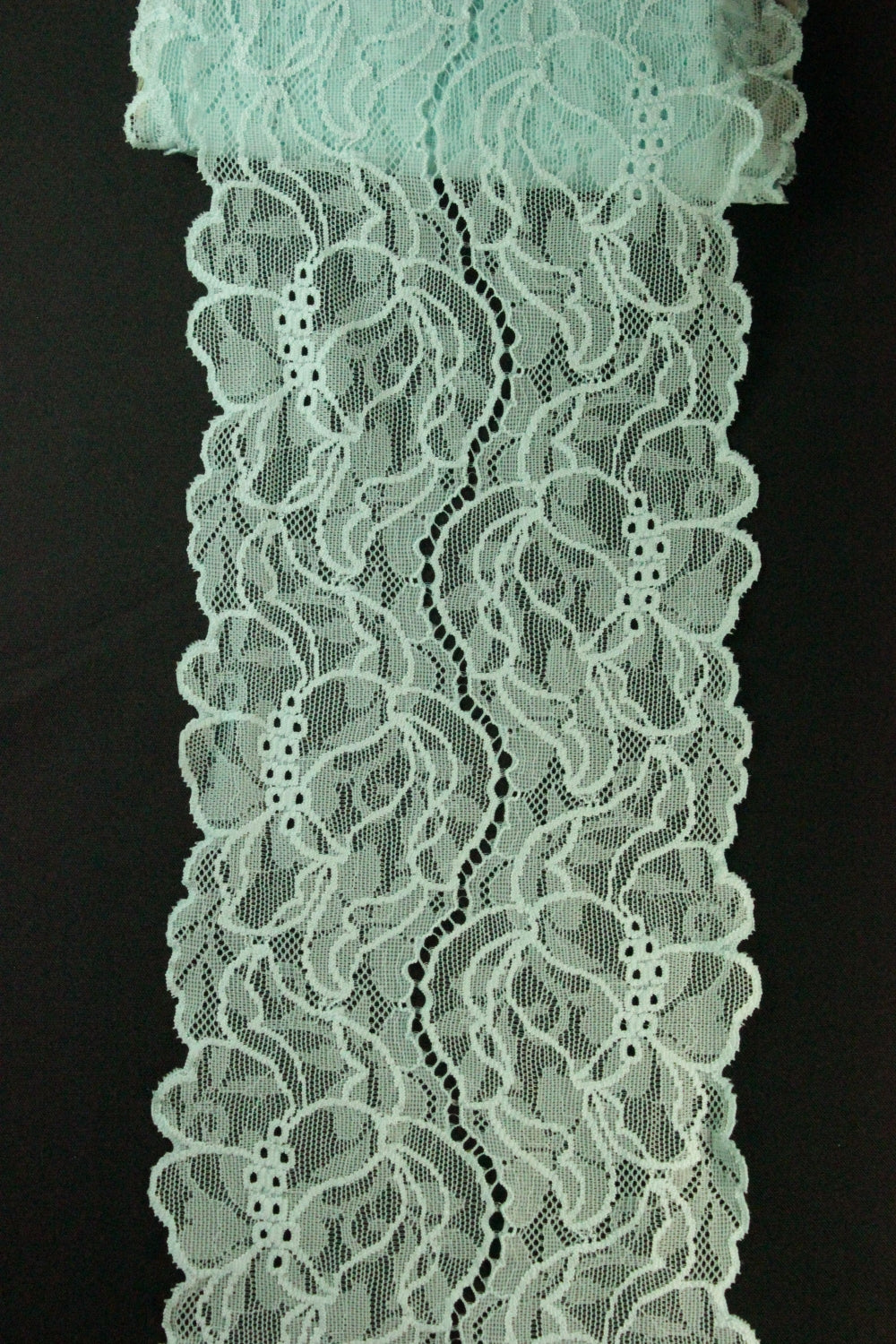 Dantelan Elastica Verde Menta, 13cm
