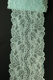 Dantelan Elastica Verde Menta, 13cm