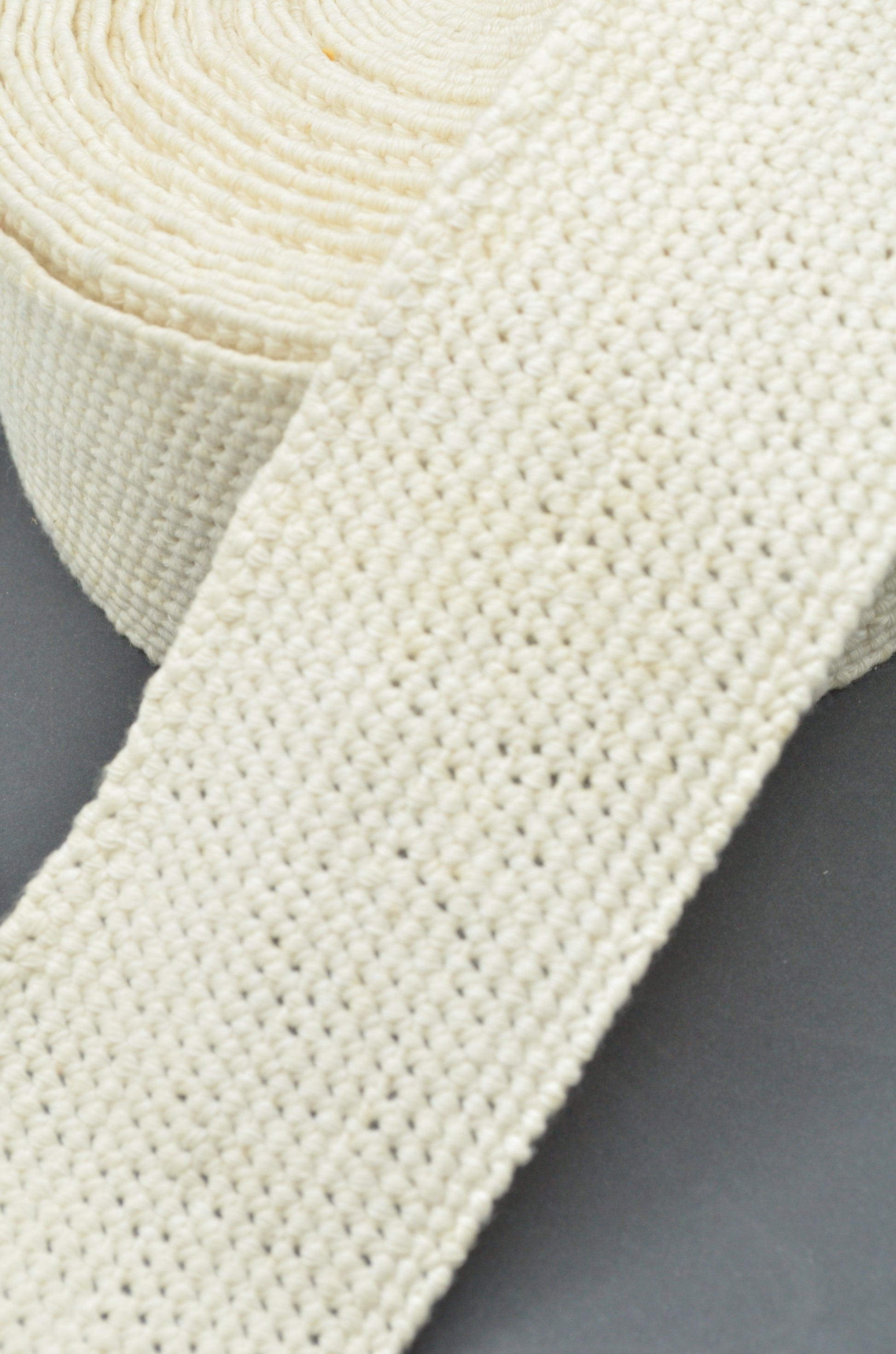 Banda De Bumbac Usor Rigida 7.50cm, Bej Deschis