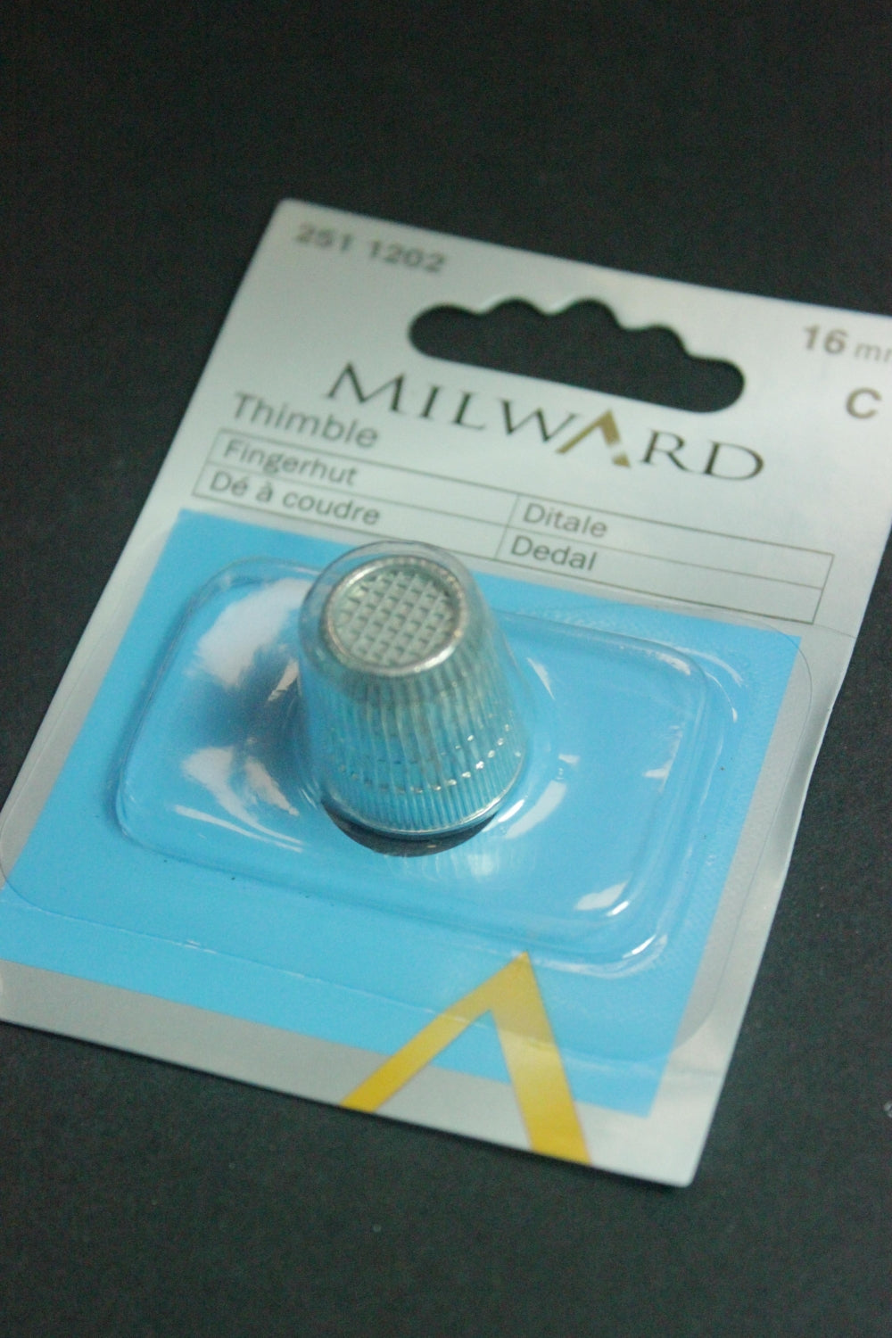 Degetar, Zinc Prelucrat Cromalizat, Masura 16mm