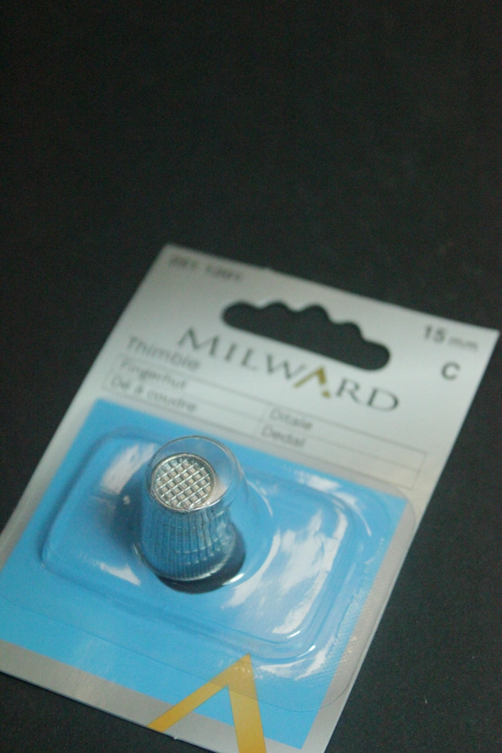 Degetar, Zinc Prelucrat Cromalizat, Masura 15mm
