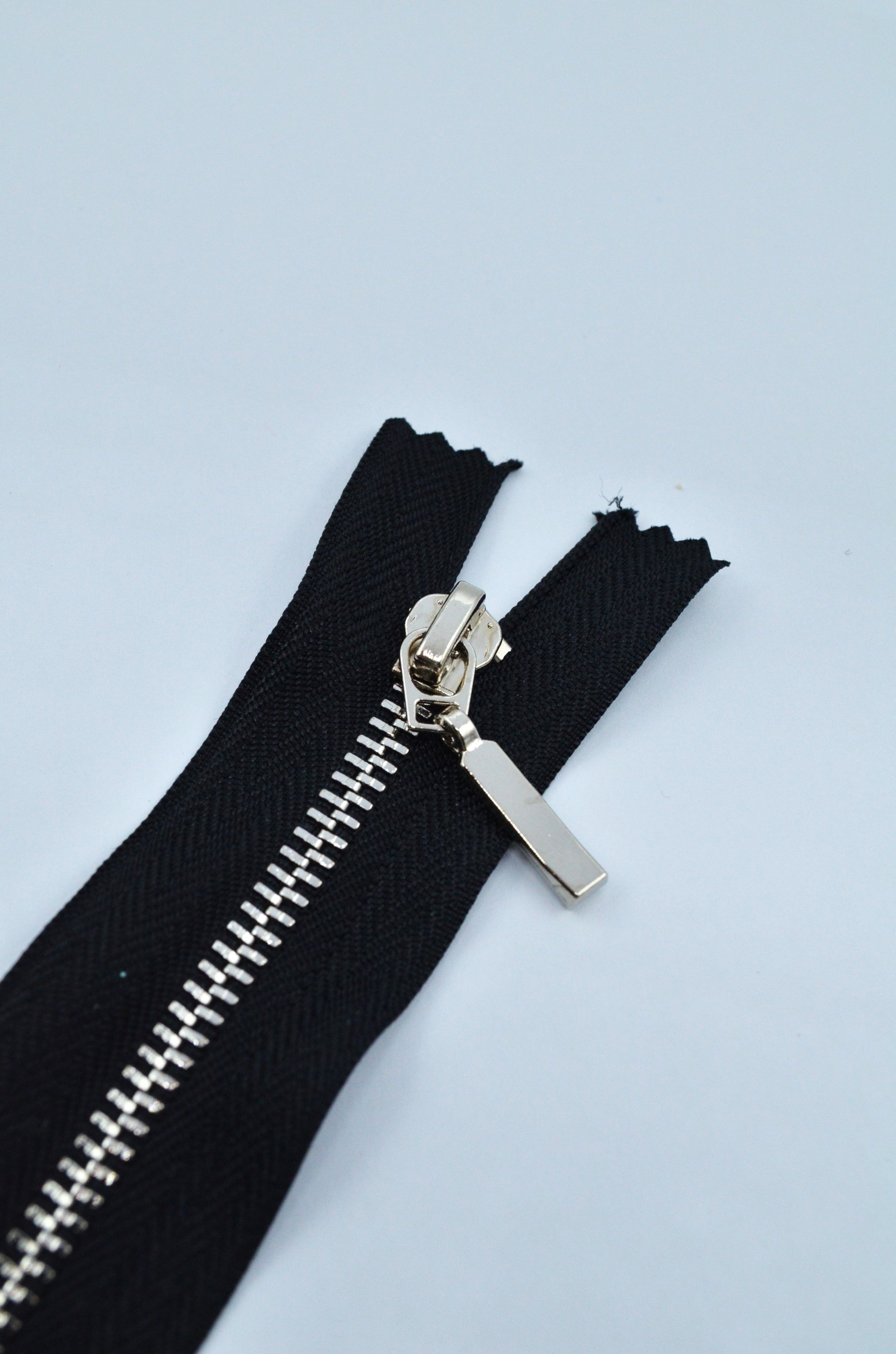 Fermoar Metalic 3mm Fix, 18cm, Negru