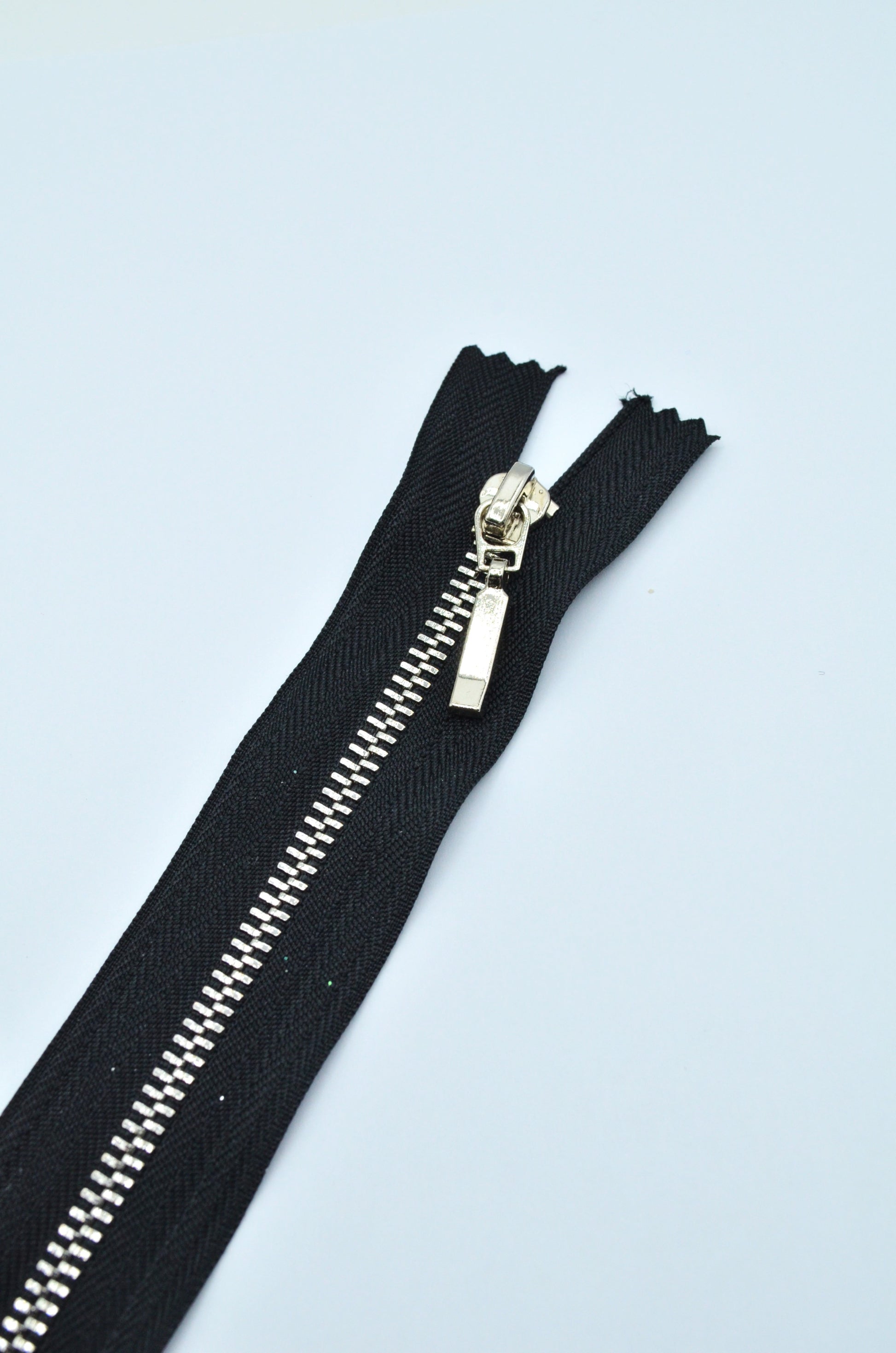 Fermoar Metalic 3mm Fix, 18cm, Negru