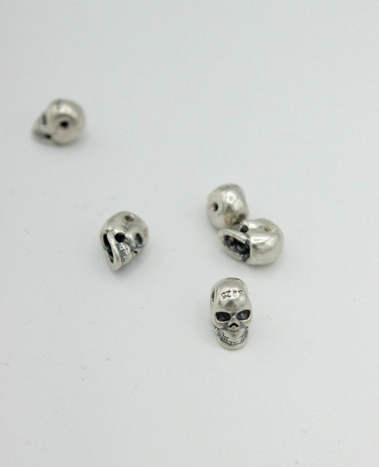 Distantiere Cap De Mor Din Argint 925, 5x8mm