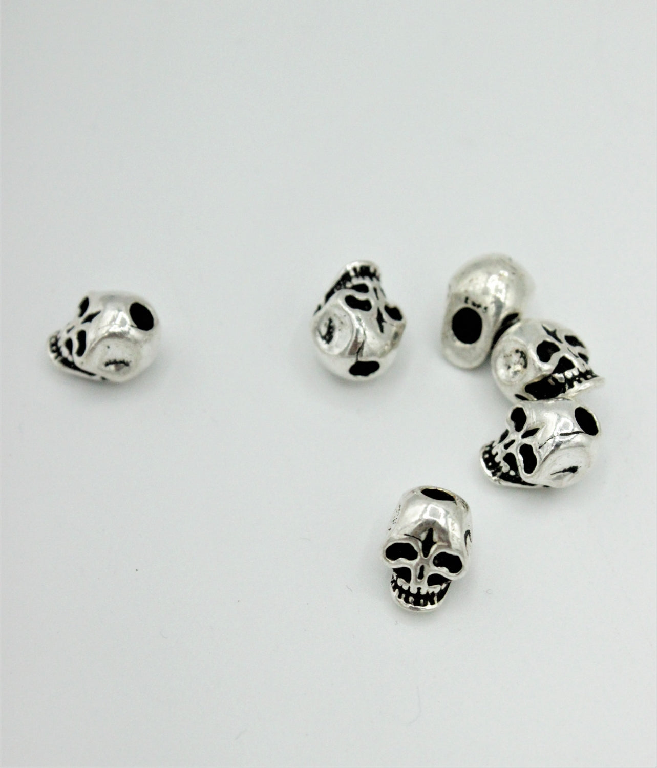 Distantiere Cap De Mor Din Argint 925, 6x10mm