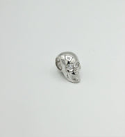 Distantiere Cap De Mor Din Argint 925 Si Stras, 7x8mm