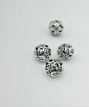 Distantiere Tibetana Argint 925, 10mm