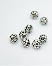 Distantiere Tibetana Argint 925, 7x8mm, 1.2gr/bucata