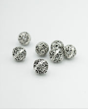 Distantiere Tibetana Argint 925, 8mm, 1.3gr/buc