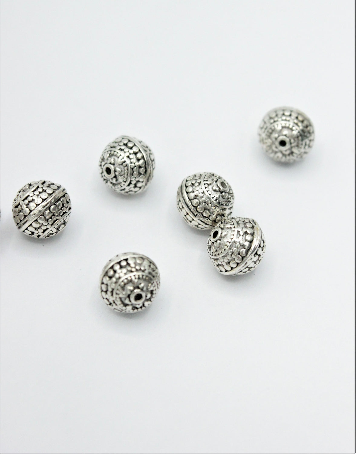 Distantiere Tibetana Argint 925, 8mm, 1gr/bucata
