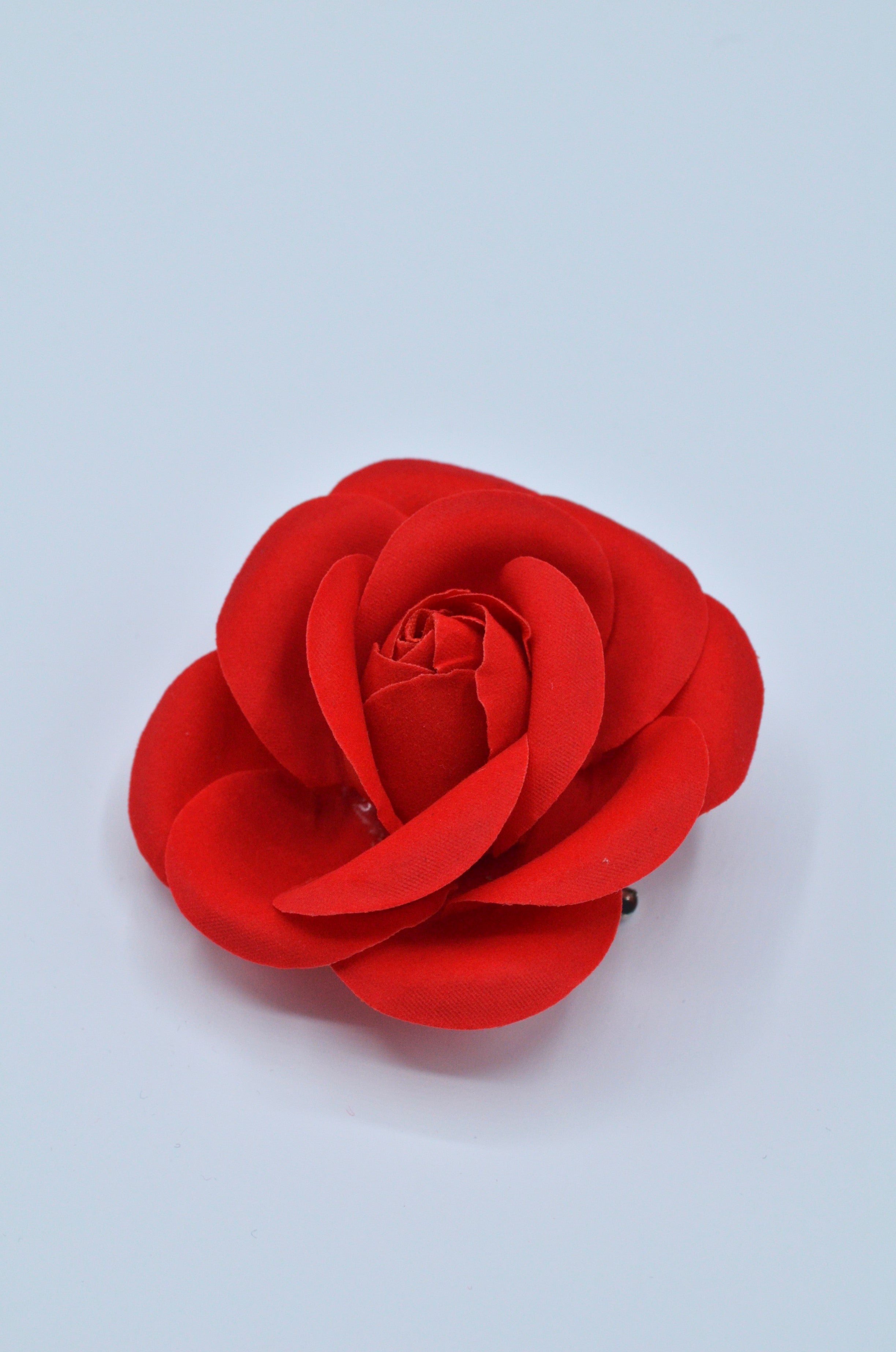 Floare Cu Clips Si Ac De Brosa 8cm