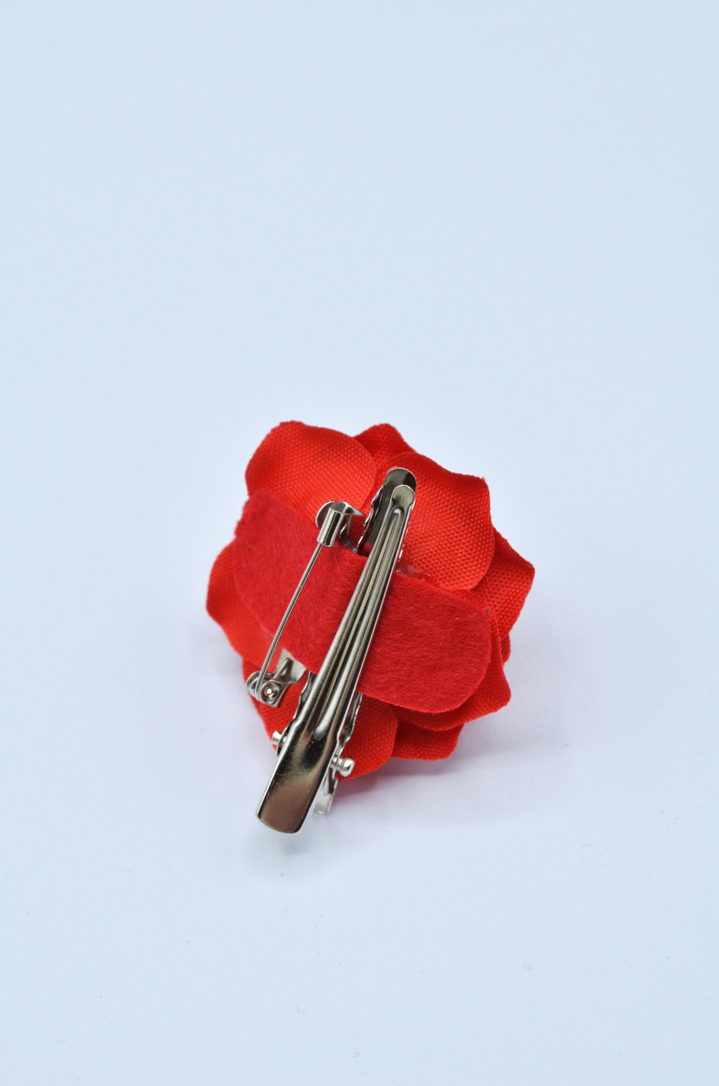 Trandafir Cu Clips Si Ac De Brosa 3.50cm, Set 2/buc