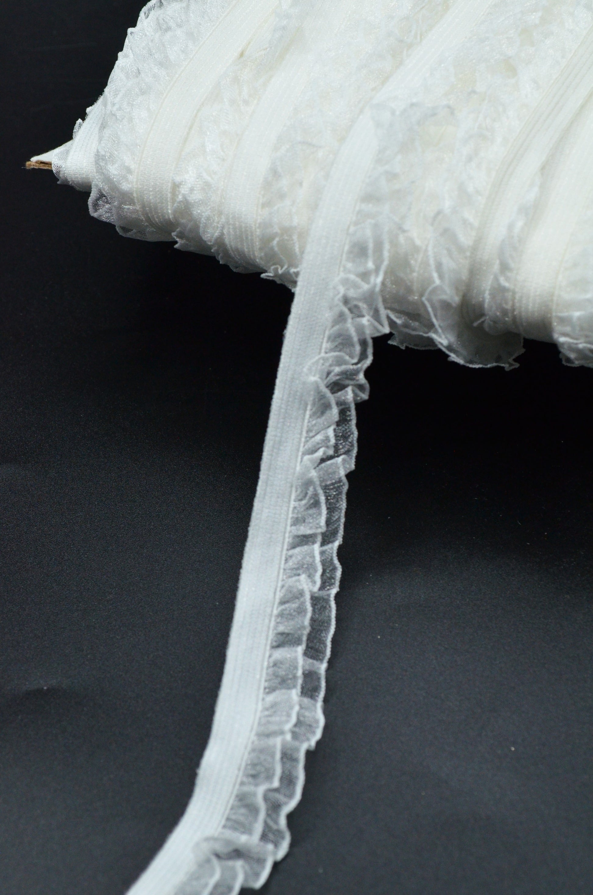Elastic Cu Volane 17mm, Ivoire