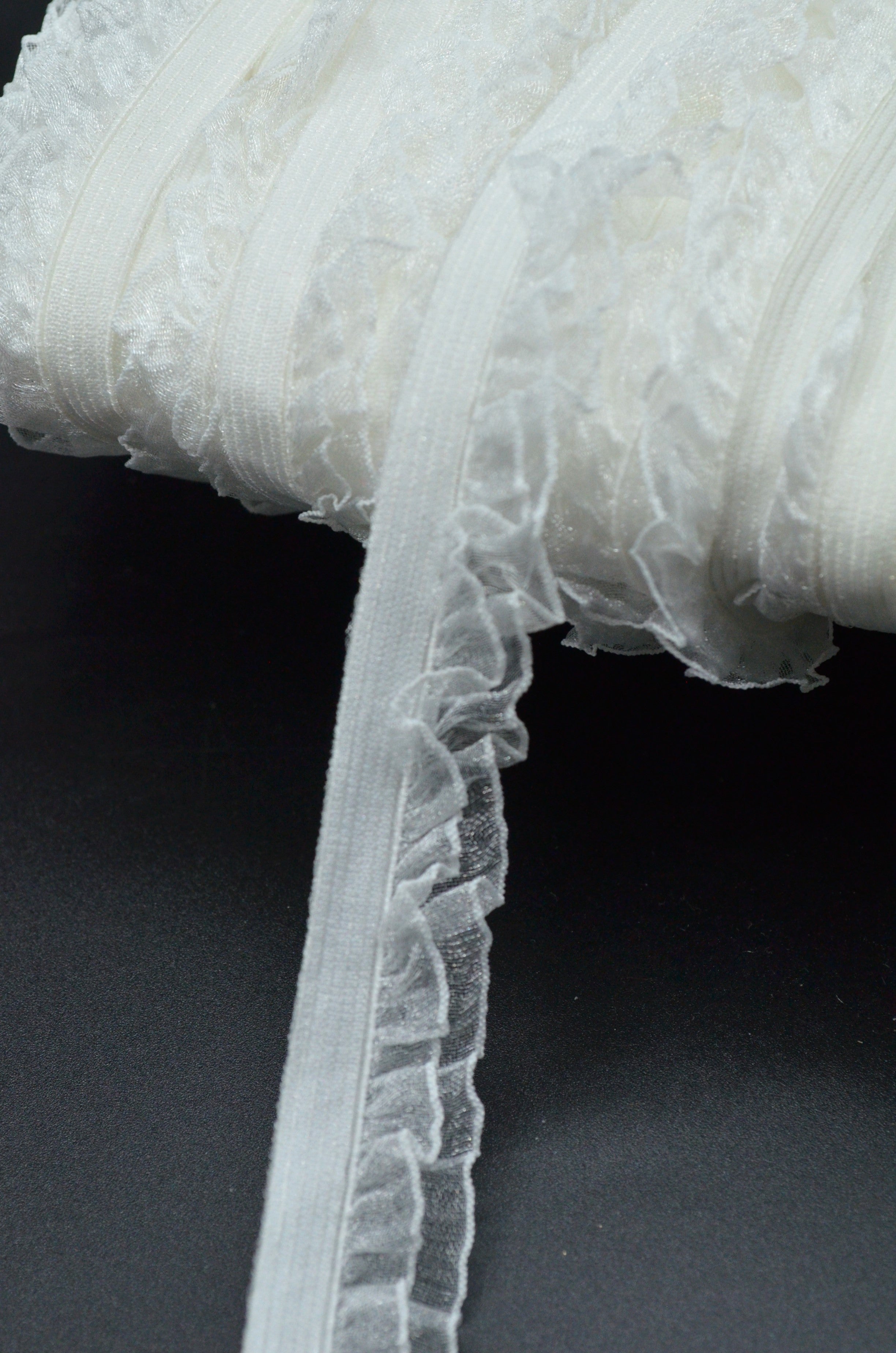 Elastic Cu Volane 17mm, Ivoire