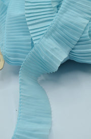 Pasmanterie Volane 30mm, Bleu