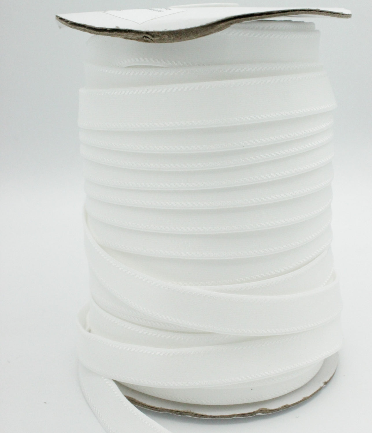 Elastic Bretele Sutien, 15mm, Alb