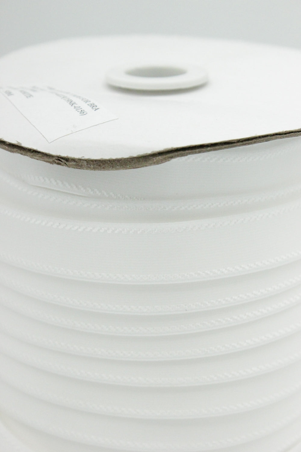 Elastic Bretele Sutien, 15mm, Alb