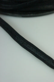 Elastic Bretele Sutien, Negru, 8mm