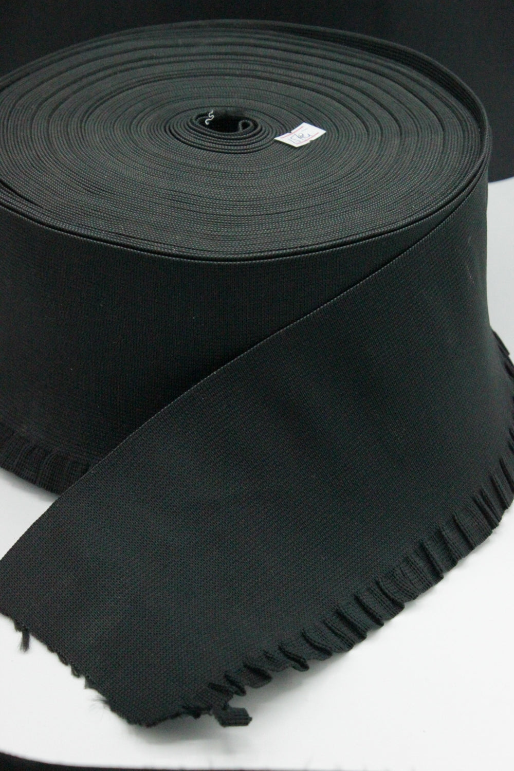 Elastic Cu Volan, 12cm, Negru