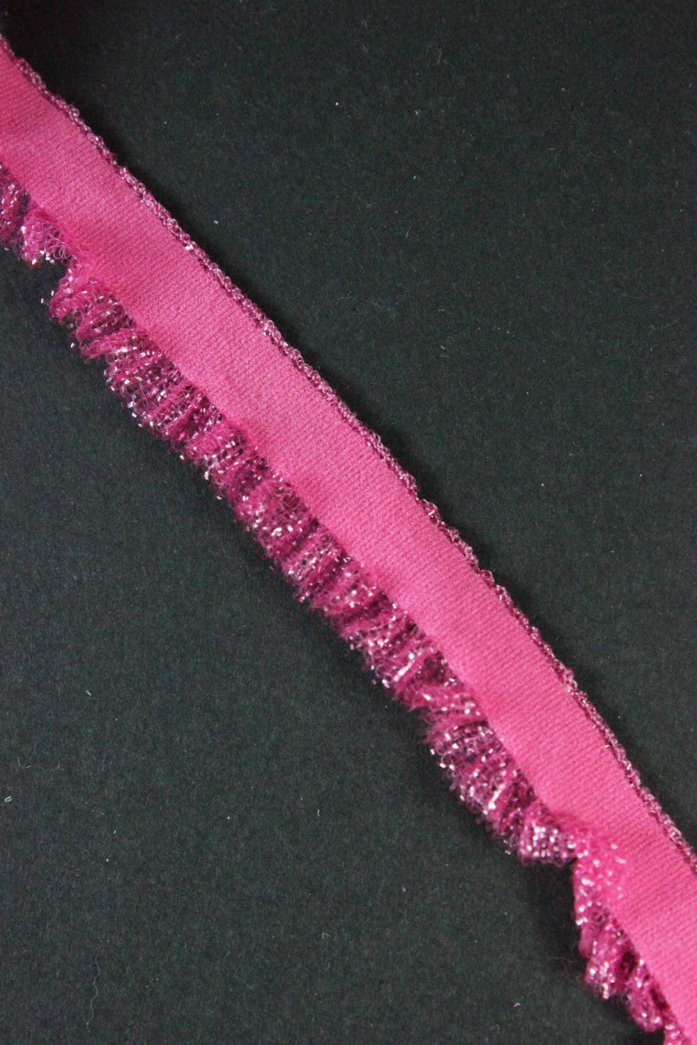 Elastic Cu Volan Roz,15mm