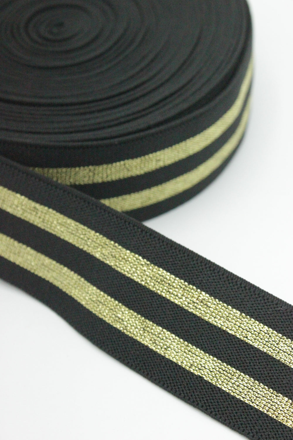 Elastic Decorativ, 40mm, Auriu