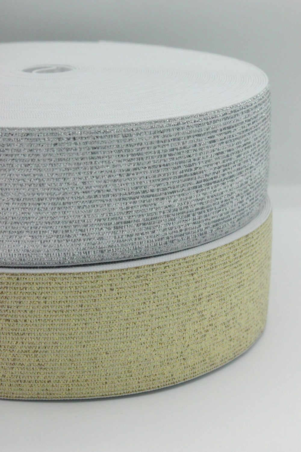 Elastic Decorativ, 50mm,(Auriu-Argintiu)