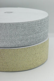 Elastic Decorativ, 50mm,(Auriu-Argintiu)