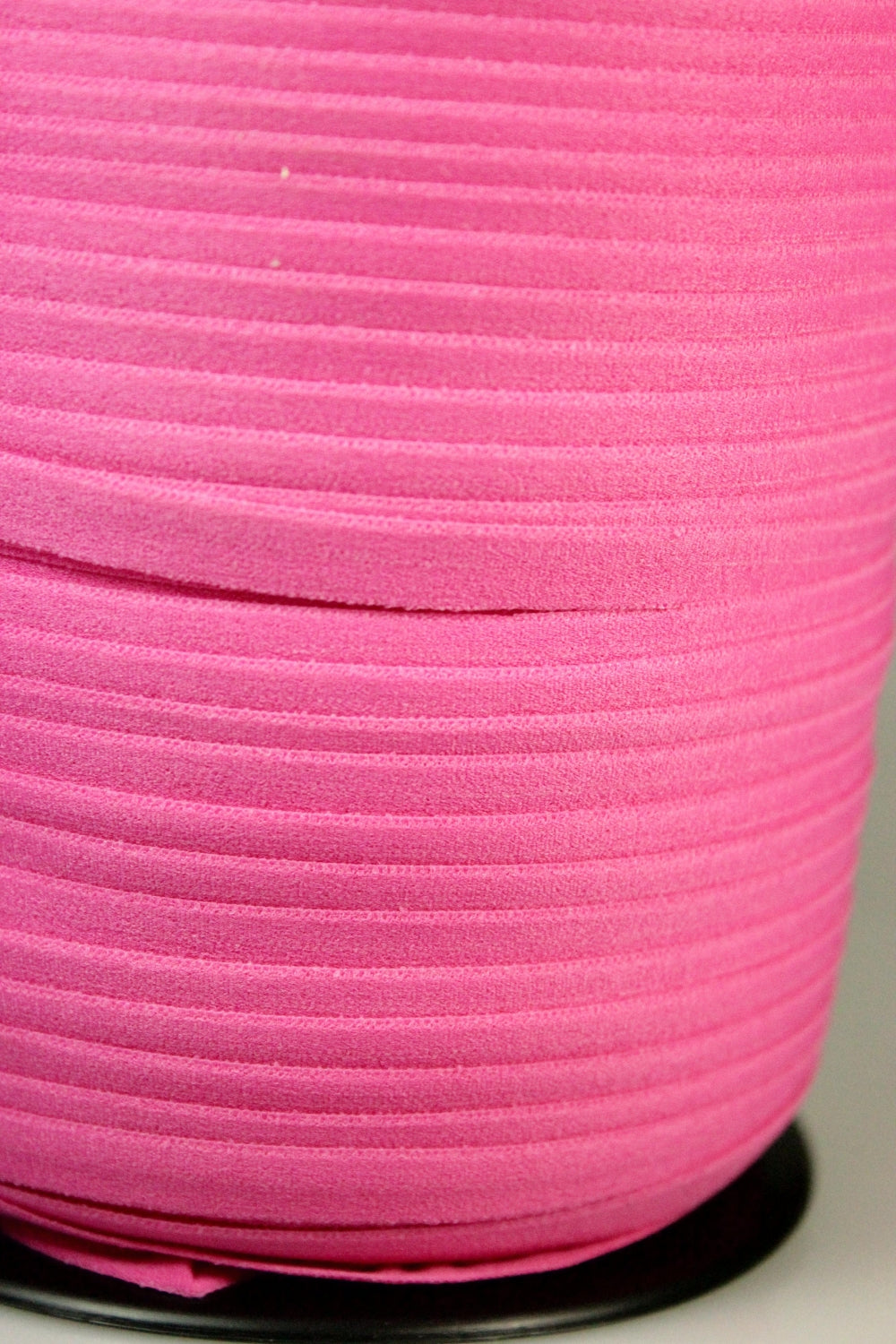 Elastic Fin Catifelat, 7mm, Fucsia
