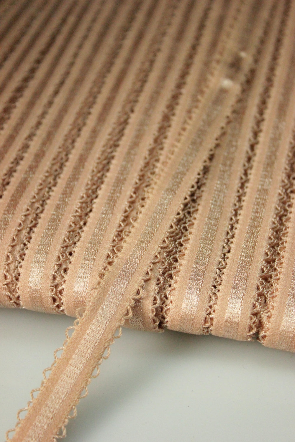 Elastic Lenjerie, 15mm, Nude Roze