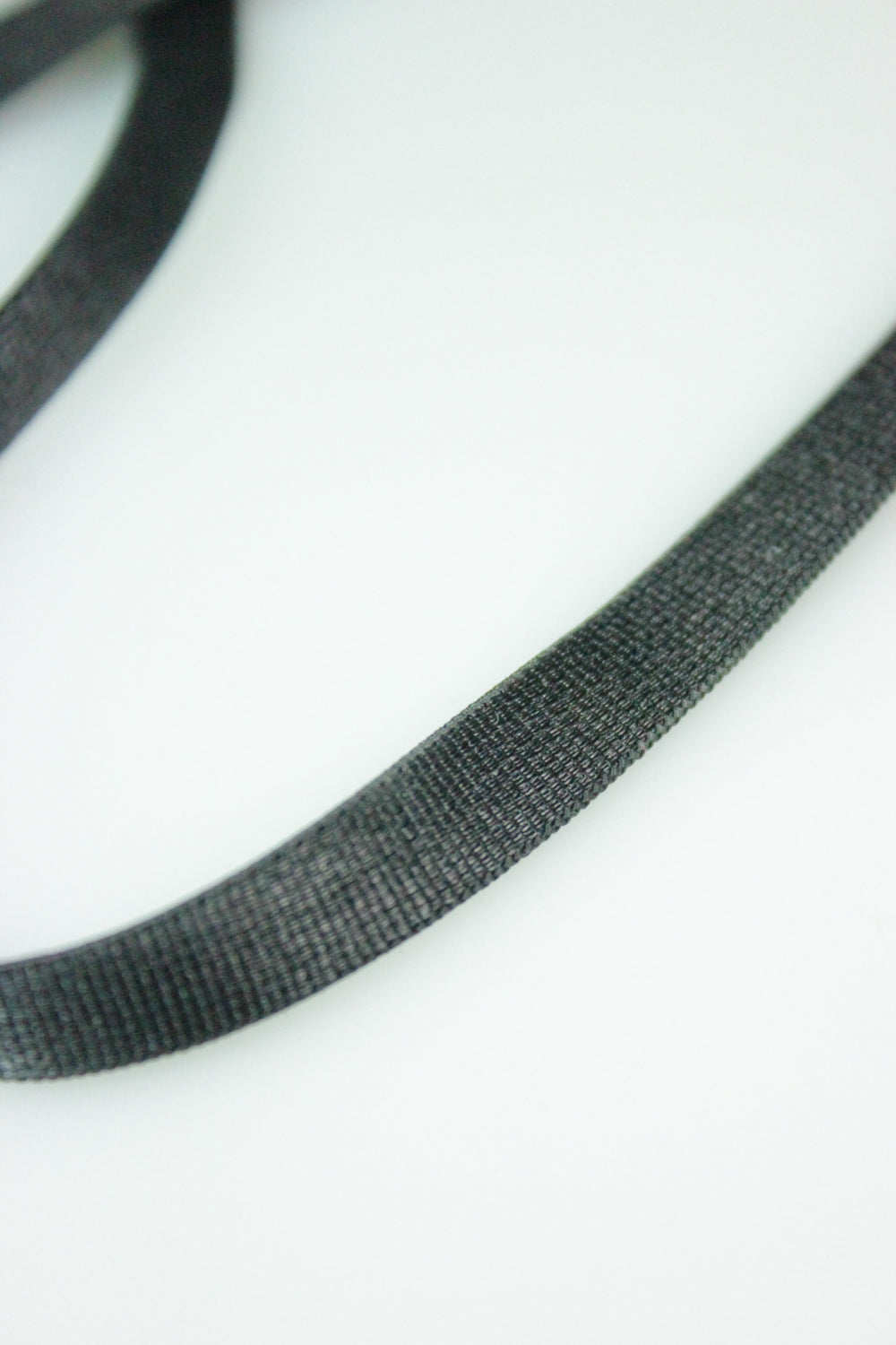 Elastic Negru Satinat, 8mm (bretele Sutien)