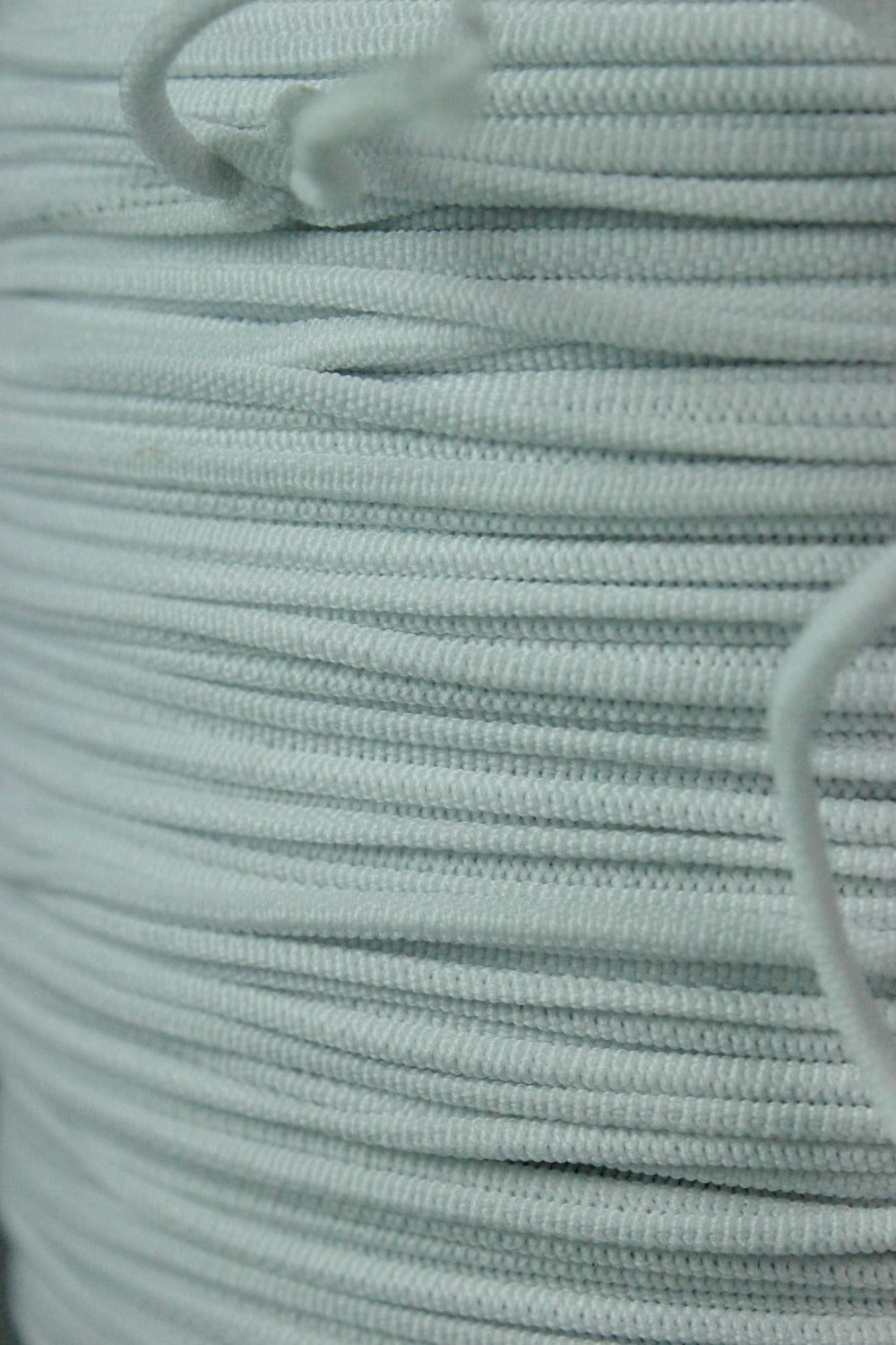 Elastic Rotund Pentru Masti, 2mm, Alb,
