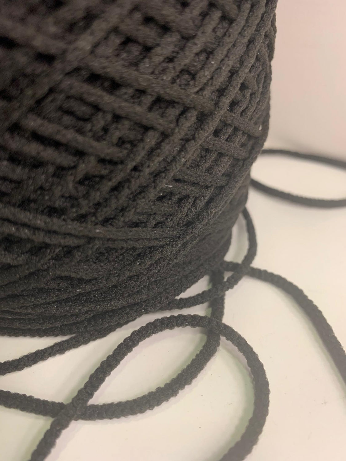 Elastic Rotund Pentru Masti, 2mm, Negru