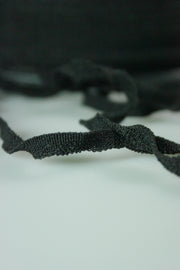 Elastic Slab Catifelat 4mm, Negru