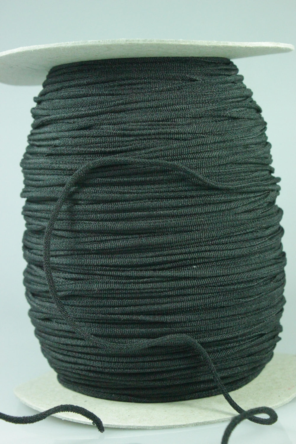 Elstic Rotund Negru, 2mm