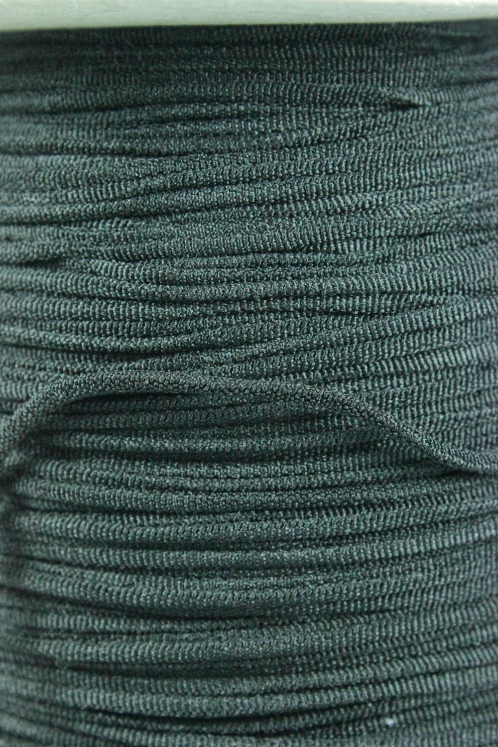 Elstic Rotund Negru, 2mm
