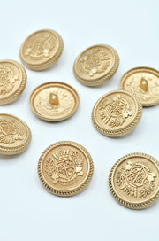 Nasturi Metalici, Auriu Deschis Mat