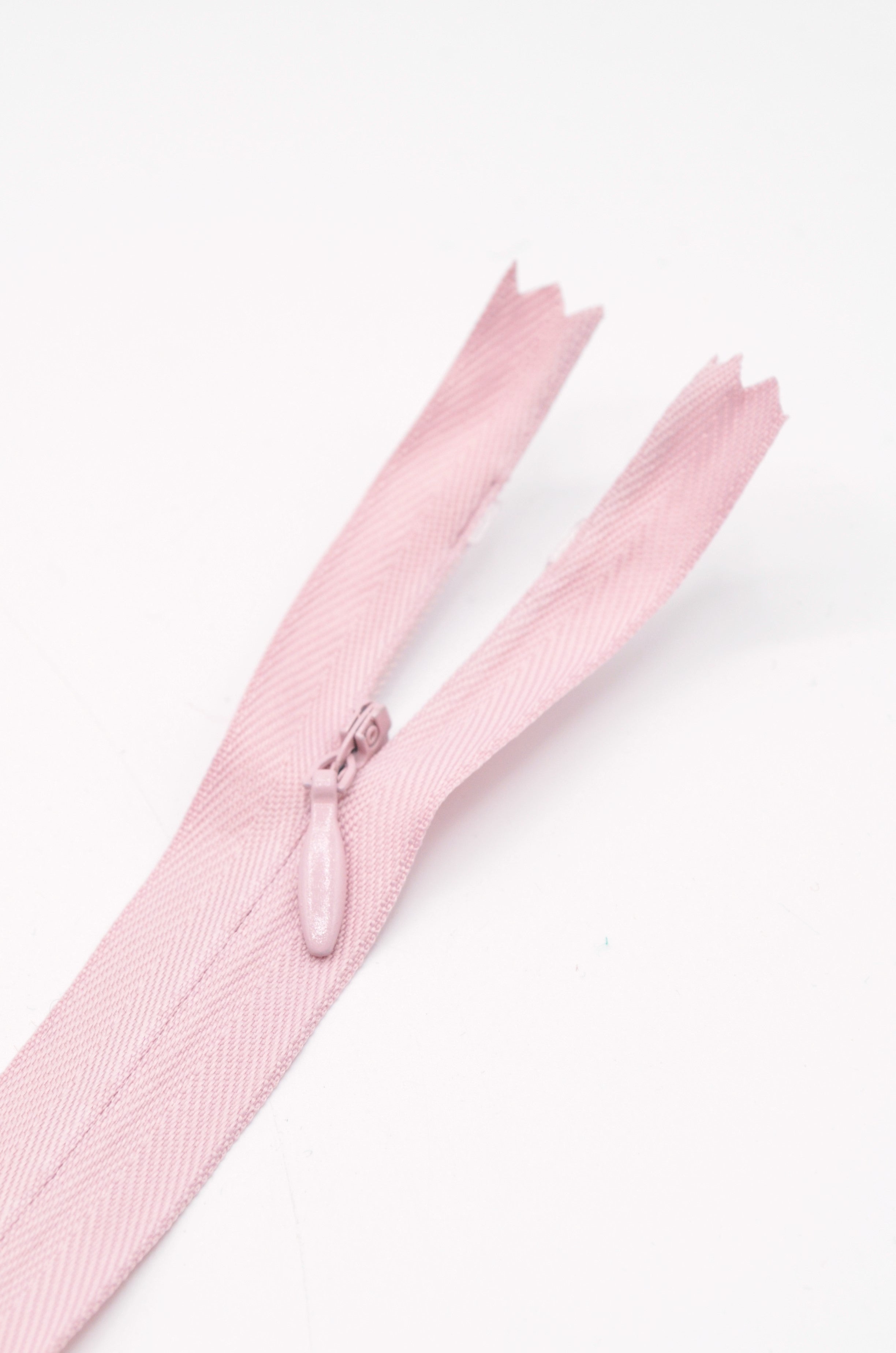Fermoar Ascuns Pe Panza 60cm, Roz
