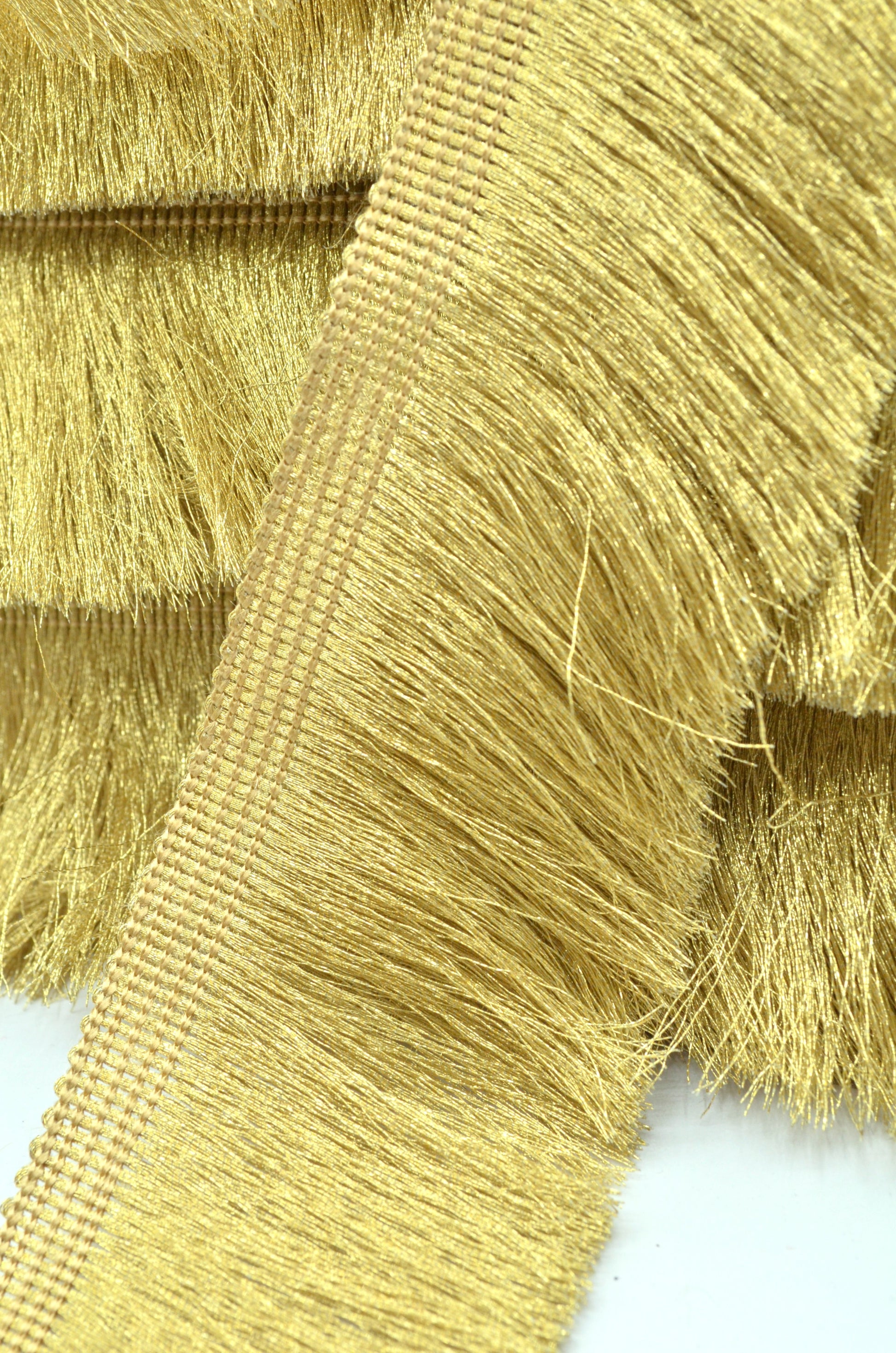 Franjuri Aurii Cu Fir Lurex, 6 cm