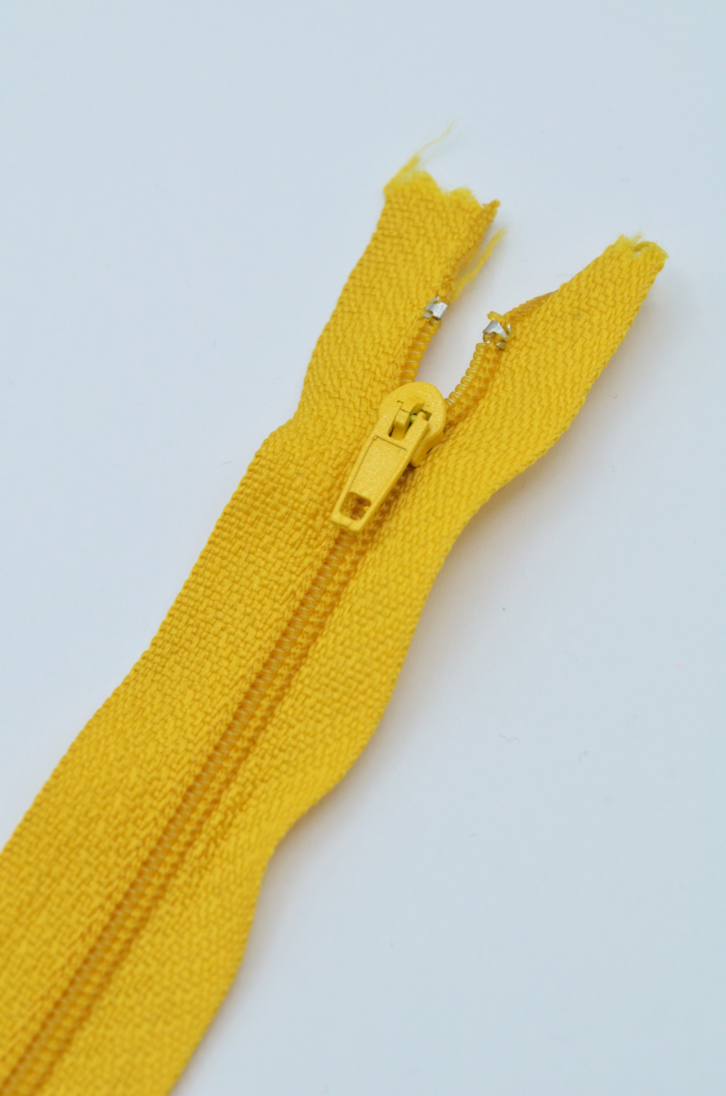 Fermoar De Plastic Fix 3mm, 16cm, Galben