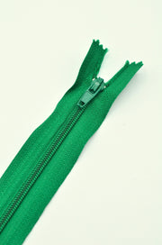 Fermoar De Plastic Spirala 3mm,19cm, Verde
