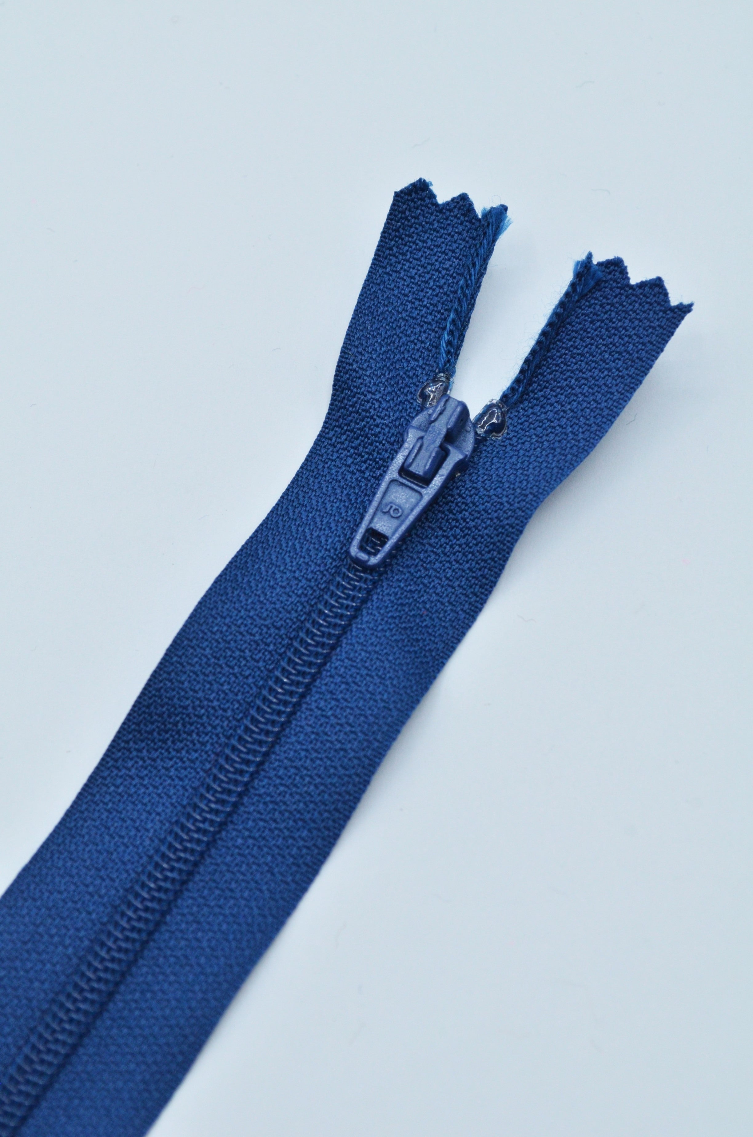 Fermoar De Plastic Fix 3mm, 16cm, Albastru
