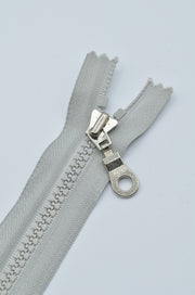 Fermoar De Plastic YKK Injectat Fix, 16cm, Gri