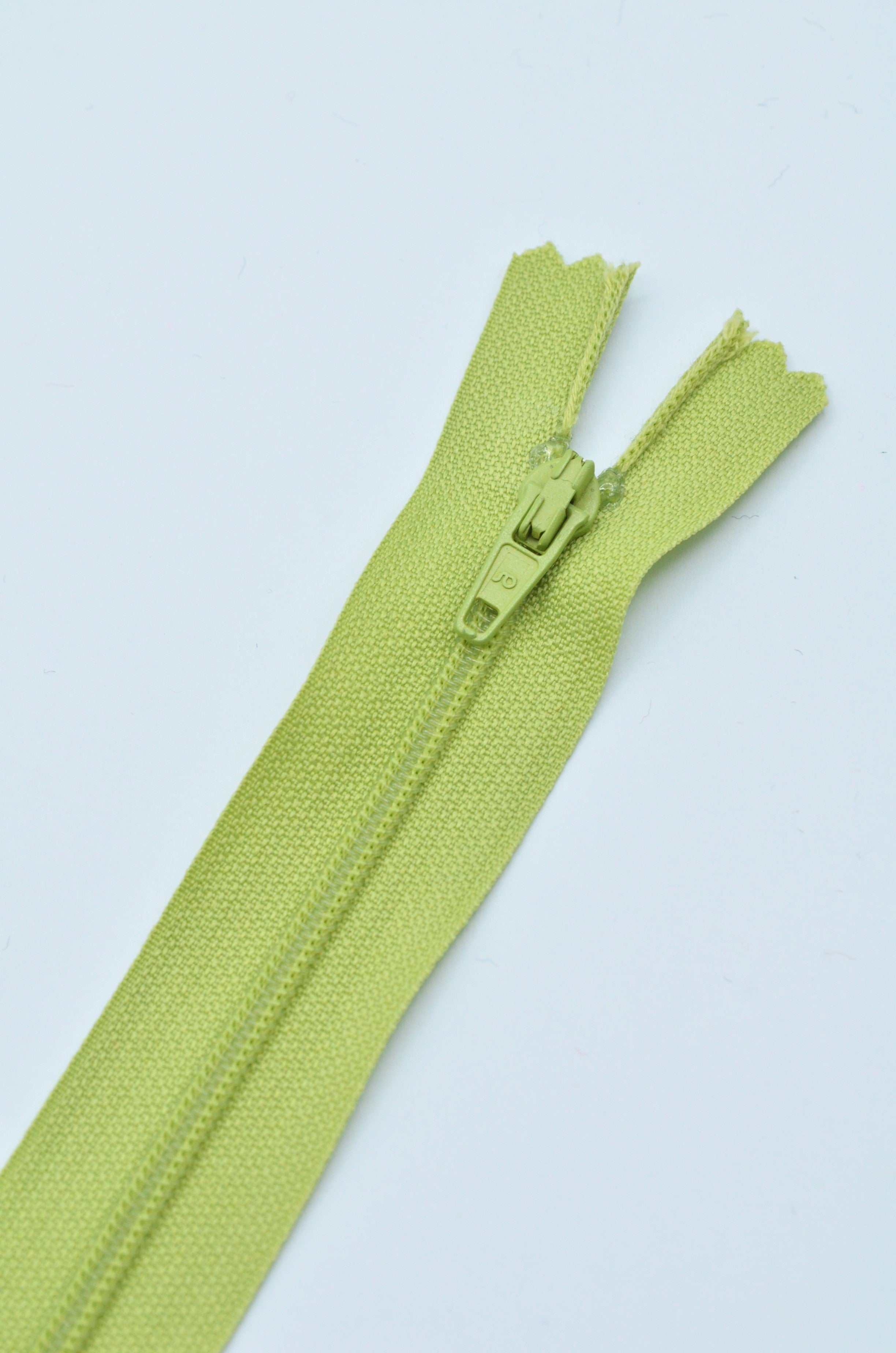 Fermoar De Plastic Fix 3mm, 14cm, Verde