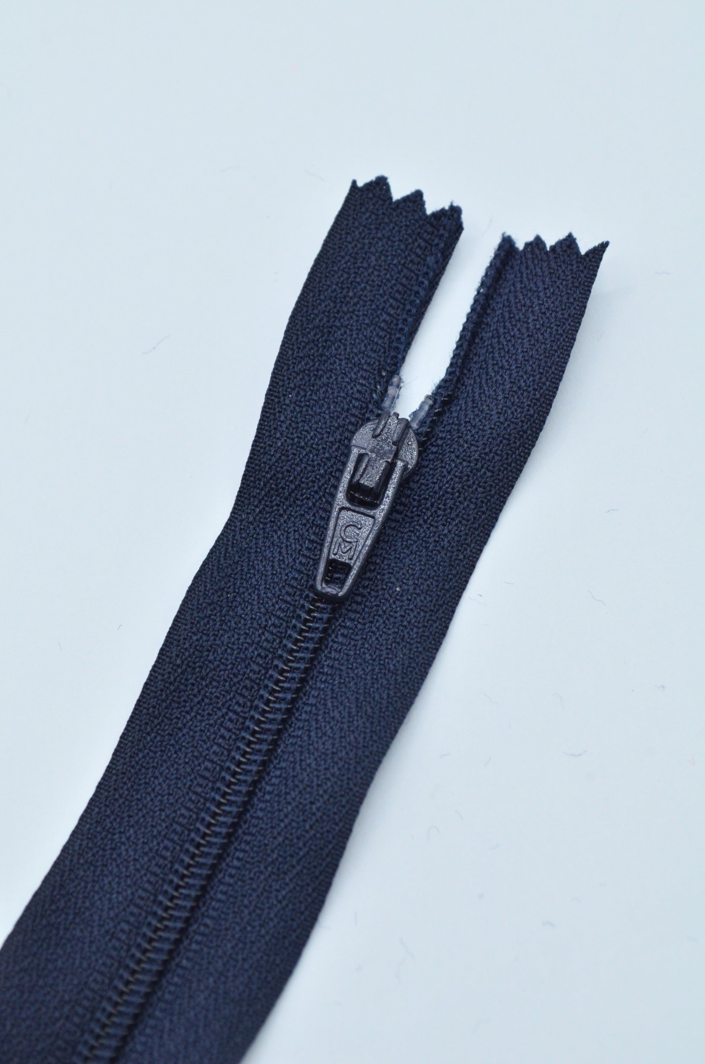 Fermoar De Plastic Fix 3mm, 18cm, Bleumarin