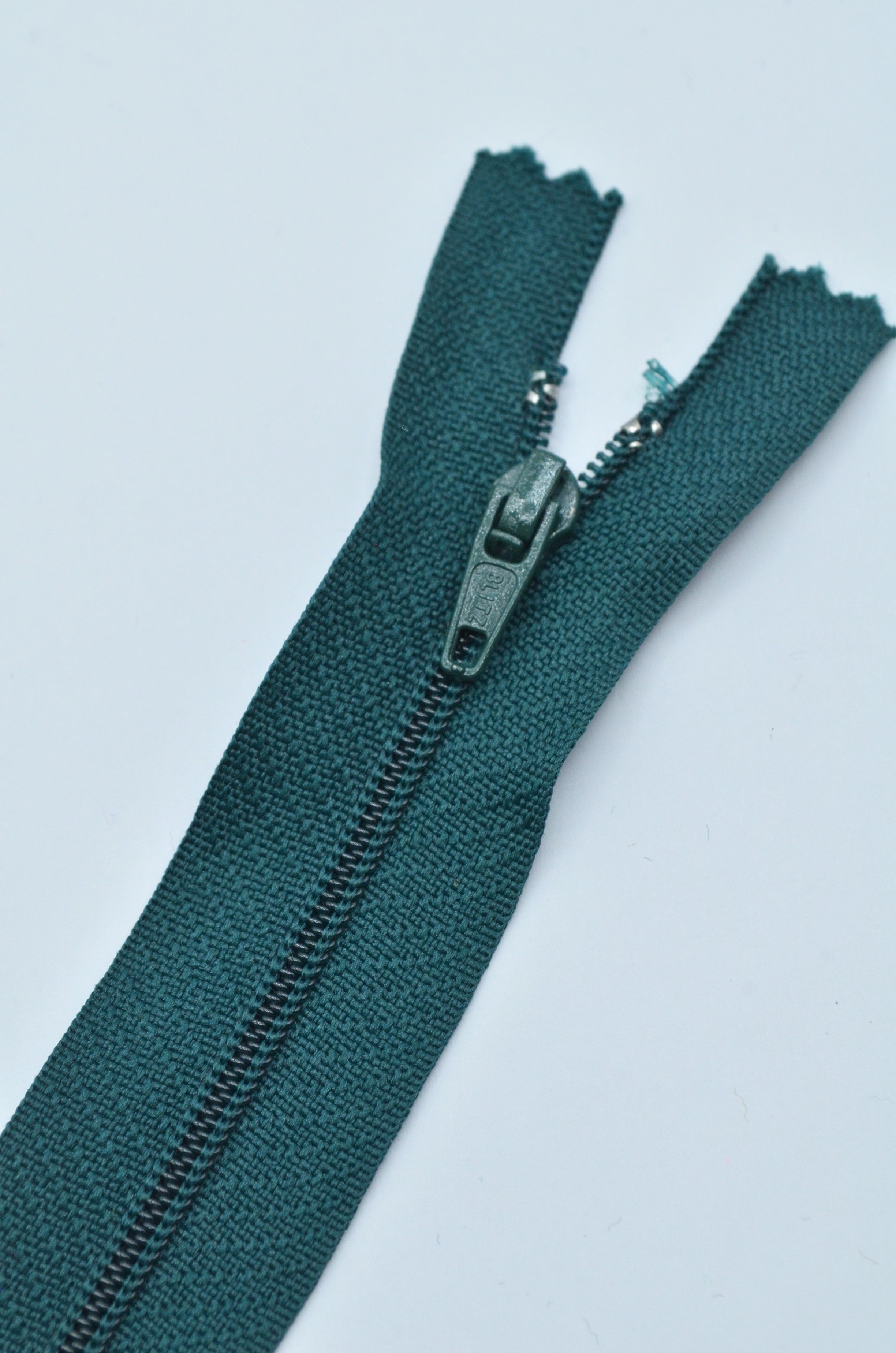 Fermoar De Plastic Fix 3mm, 20cm, Verde 