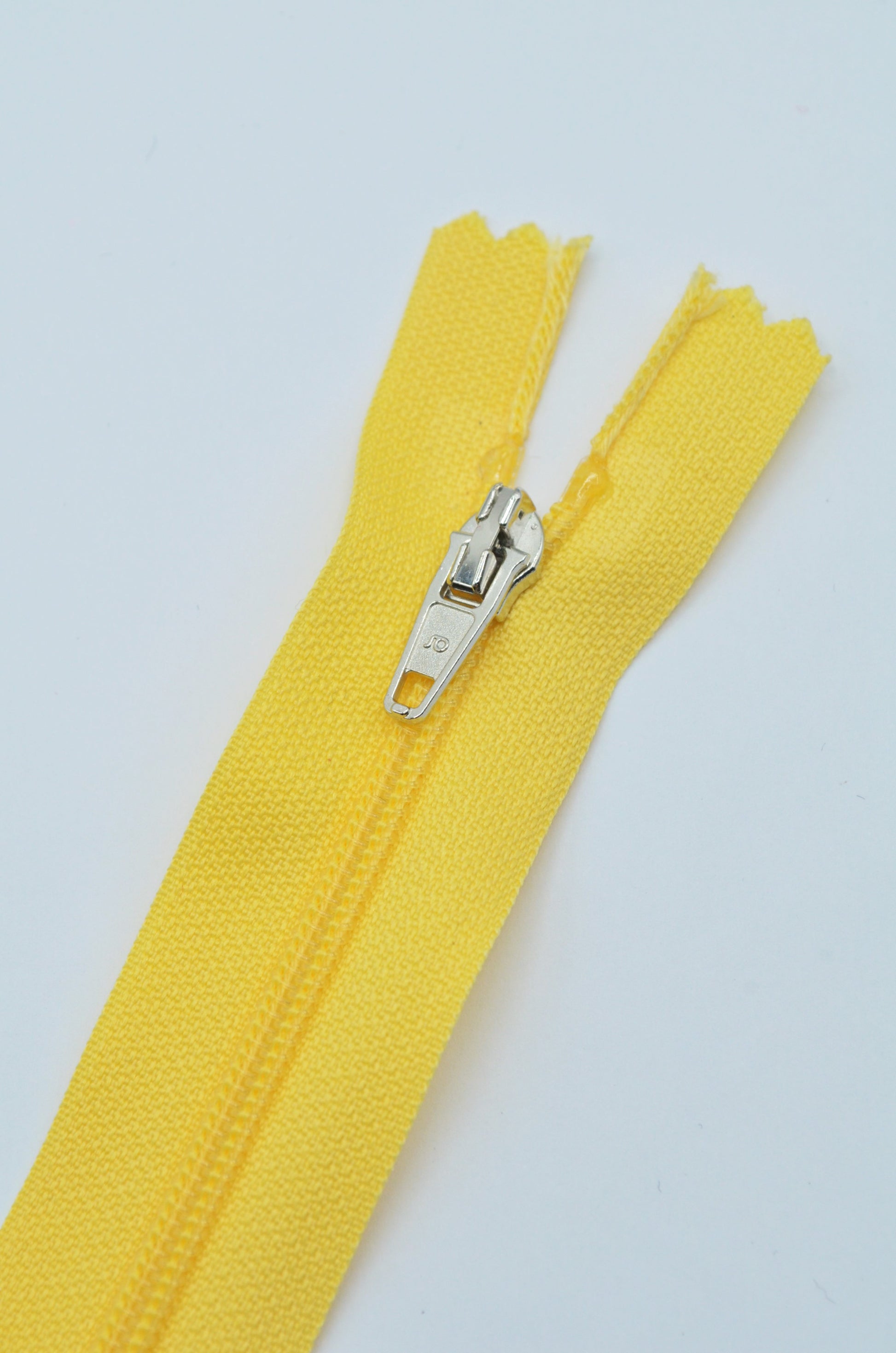 Fermoar De Plastic Fix 3mm, 16cm, Galben